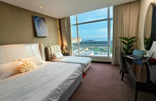 Malacca City Hotel | Hatten Hotel Super Sea View 4pax Mid Floor