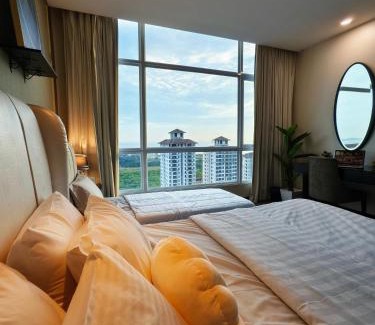 Malacca City Hotel | Hatten Hotel Super Sea View 4pax Mid Floor