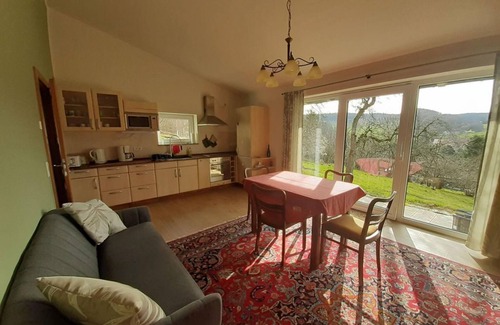 Bahratal Apartamento | "Haus am Südhang" - Holiday home, 1 bedroom, 1 sleeping loft