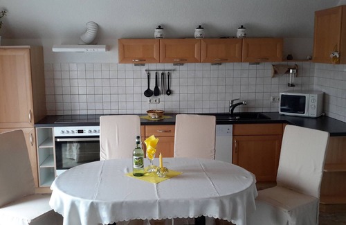 Schwielochsee Apartamento | Haus am Mühlenfließ for up to 6 people, a feel-good vacation with outdoor sauna