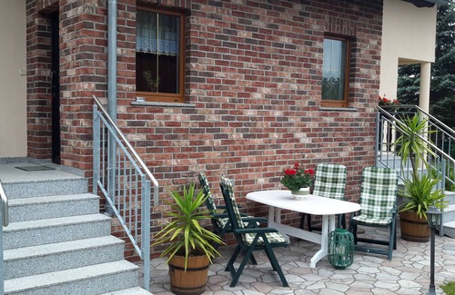 Schwielochsee Apartamento | Haus am Mühlenfließ for up to 6 people, a feel-good vacation with outdoor sauna