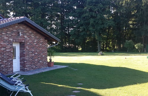 Schwielochsee Apartamento | Haus am Mühlenfließ for up to 6 people, a feel-good vacation with outdoor sauna