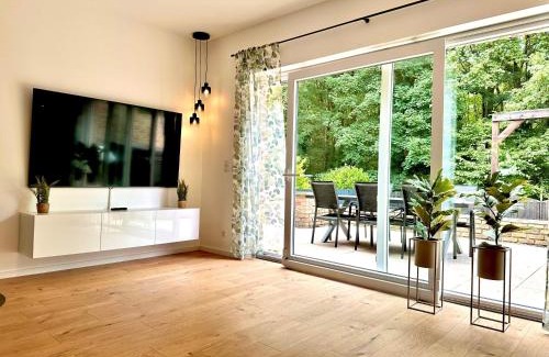Stolberg Casa | Haus am Wald mit Whirlpool, Garten, Kamin und voll ausgestatteter Küche