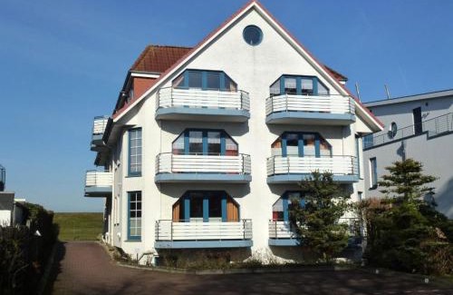 Duhnen Apartamento | Haus Dünenglück Whg. 23, Teilseesicht