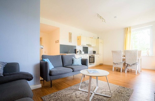 Vollerwiek Apartamento | Haus Deichwelle - Wohnung 1 Wattläufer