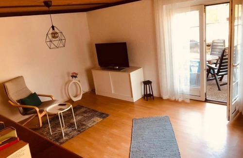 Elten Apartamento | Haus im Garten „zentral und doch sehr ruhig“