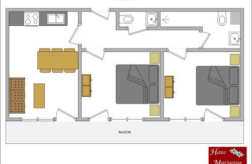 Niederau Apartamento | Haus Marjanne