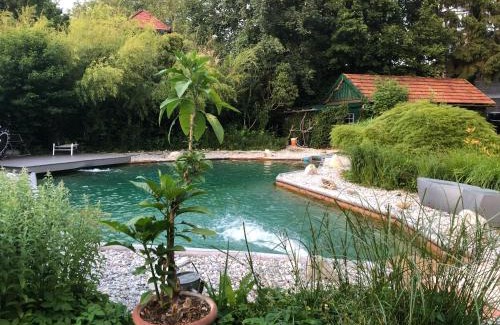 Anif Casa | Haus mit Sauna und privatem Badeteich in Anif bei Salzburg