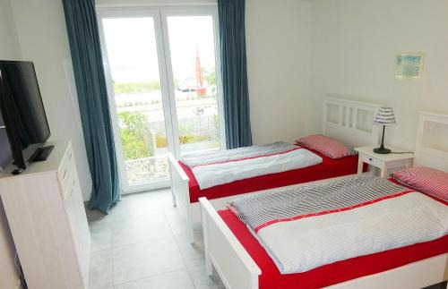 Wittduen Apartamento | Haus Weiße Düne Ferienwohnung Weiße Düne 4