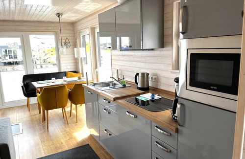Grossenbrode Apartamento | Hausboot für 4 Gäste mit 40m² in Großenbrode