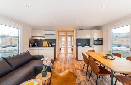 Klitten Apartamento | Hausboot für 6 Gäste mit 45m² in Klitten
