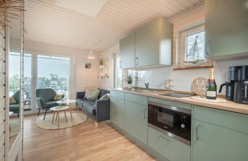 Kragenæs Alquiler De Eote | Hausboot Rán für 5 Pers. mit Großzügiger Dachterrasse in Kragenæs auf Lolland