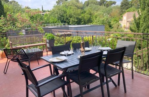 Le Mourillon Apartamento | Haut de villa avec terrasse privative jardin et parking tout près des plages