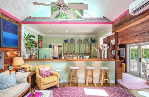 Key West Historic District Cabaña | La Habana Carril: Una Casa de Campo Clásica Concha con Encanto Rústico