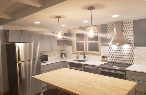 Boyne Falls Casa | Haven House- A Peaceful Up North Retreat. 2 living spaces. 4 bedrooms. Kids toys