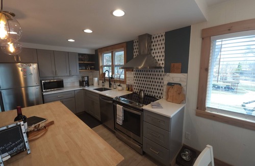 Boyne Falls Casa | Haven House- A Peaceful Up North Retreat. 2 living spaces. 4 bedrooms. Kids toys