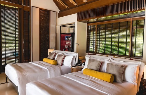 Reethi Rah Hotel | Haven of Relaxation! Balcony w/ Beach View, Private Indoor Spa Tub, Outdoor Pool