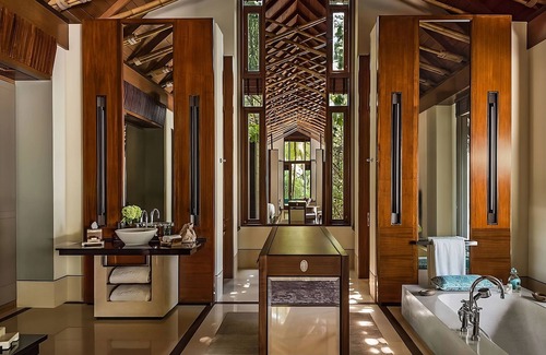 Reethi Rah Hotel | Haven of Relaxation! Balcony w/ Beach View, Private Indoor Spa Tub, Outdoor Pool