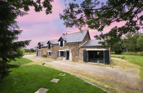 Blain Cama Y Desayuno | Havre de Paix: Grange Rénovée, Confort & Nature, 2-4 Pers., Blain - FR-1-306-1248