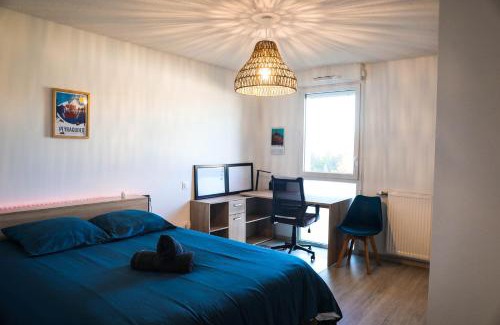 Quint-Fonsegrives Apartamento | Havre de paix près de Toulouse Parking inclus