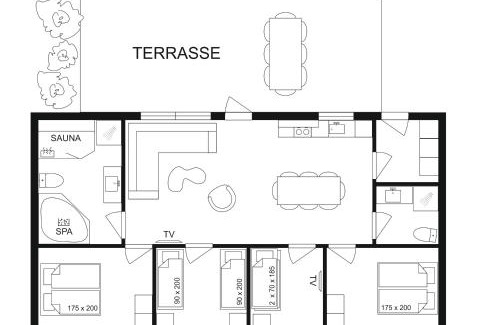 Lonstrup Apartamento | Havrevang, Ferielejligheder