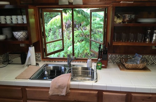Mountain View Cabina | Cabaña hawaiana en la casa del árbol
