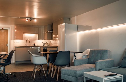 Kirkheaton Apartamento | Apartamento-Confortable-Baño privado con bañera-Vista al golfo-Free Private P...