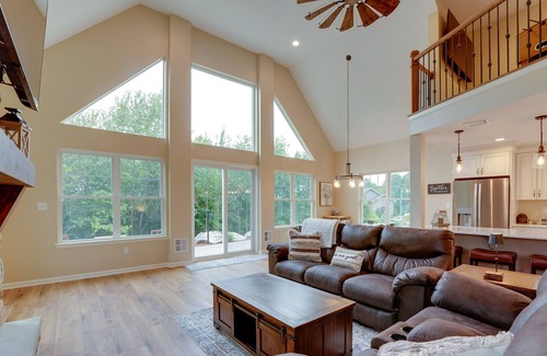 Sybertsville Casa | Hazle Township Vacation Rental w/ Patio, Fire Pit!
