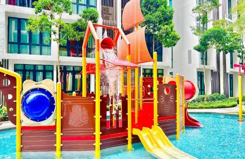 Ara Damansara Apartamento | HD 1-8pax 2K1Q beds Ara Damansara near Subang Airport