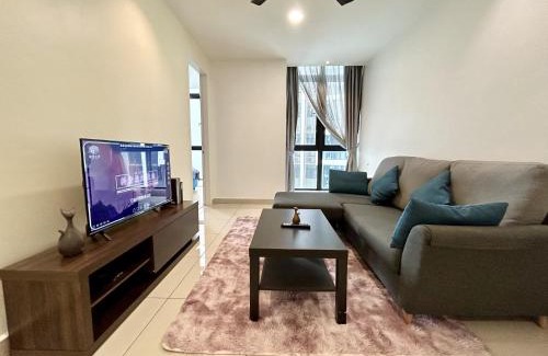 Ara Damansara Apartamento | HD 1-8pax 2K1Q beds Ara Damansara near Subang Airport