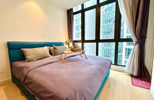 Ara Damansara Apartamento | HD 1-8pax 2K1Q beds Ara Damansara near Subang Airport