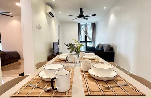Ara Damansara Apartamento | HD 1-8pax 2K1Q beds Ara Damansara near Subang Airport