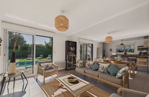 Saint-Vincent-sur-Jard Chalet De Esquí | Piscina climatizada, 750 m playa, 4 adultos - 4 niños