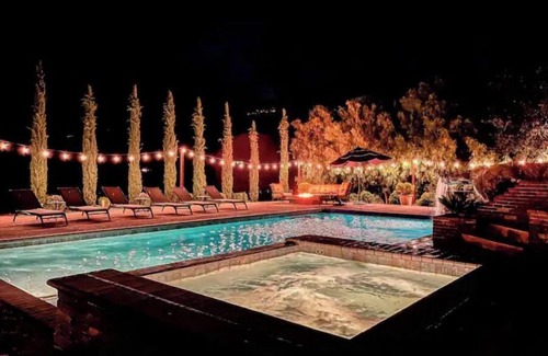 Fallbrook Casa | Heated Pool 40' Waterslide, Spa, Sauna, 5Beds 5Baths