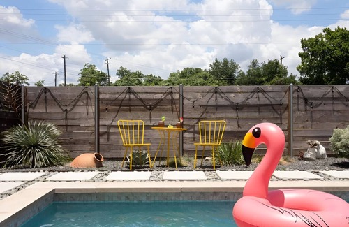 Govalle Casa | Heated Pool Haven w Hot Tub Downtown 3 mi