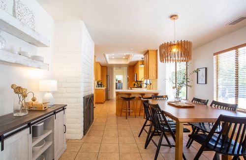 Los Alamos Casa | Heated pool, hot tub, walk to tasting rooms!