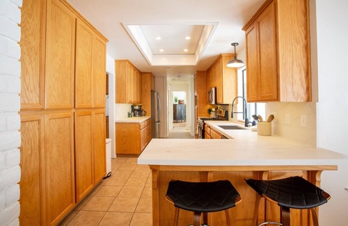 Los Alamos Casa | Heated pool, hot tub, walk to tasting rooms!