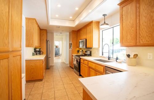 Los Alamos Casa | Heated pool, hot tub, walk to tasting rooms!