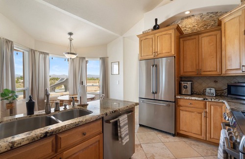Fountain Hills Casa | Heated Pool, Waterslide, Mountain Views 3 Bedroom 2 Bathroom Tuscan Home