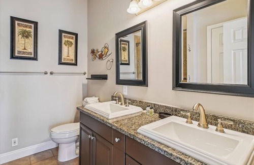 Village of Sugar Beach Casa | Heated Private Pool 30A Rental 'Seagrove Escape' Just Steps to Seagrove Beach!