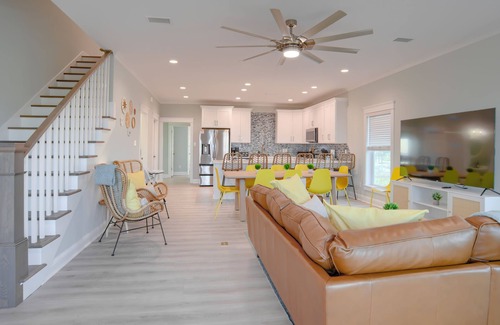 Saint Elmo Casa | Heated Private Pool, Across from Beach, Ocean Views, Steps To Sand, Dog Friendly