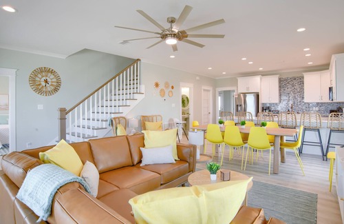 Saint Elmo Casa | Heated Private Pool, Across from Beach, Ocean Views, Steps To Sand, Dog Friendly