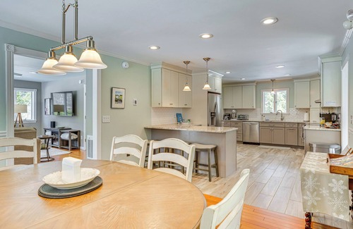Ludlow Casa | Heated Saltwater Pool: Riverfront Home in Ludlow