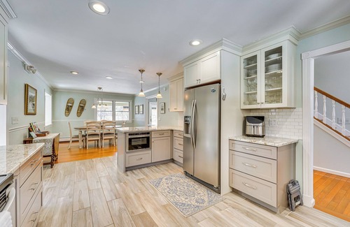 Ludlow Casa | Heated Saltwater Pool: Riverfront Home in Ludlow