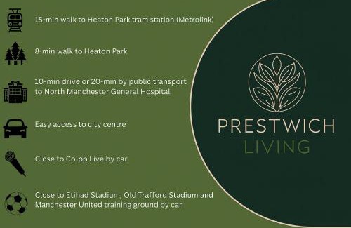 Prestwich Apartamento | Heaton House - parkside charm and city comfort