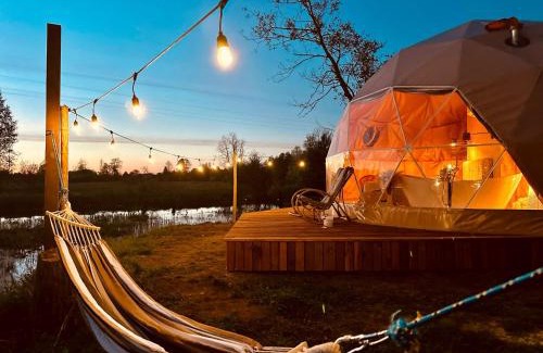 Korczew Chalet De Esquí | Heaven Reset Spa Luksusowy Glamping Jacuzzi w Naturze Blisko Warszawy