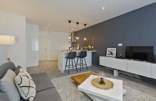 Duinbergen Apartamento | Heavenly apartment with cosy patio near the beach