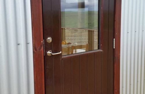 Rangarþing ytra Cabina | Volcán Hekla Cabin 3 y vista al glaciar