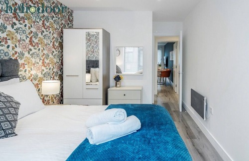 Milton Keynes Apartamento | Classic 2 Bed Apartment with Ensuite in Wolverton Free WiFi, Movies & Parking