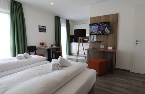 Osterwaal Apartamento | Helles Appartement (25qm) mit Boxspringbett und kostenfreiem WLAN